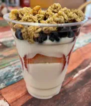 Parfait in Park Falls, Wisconsin