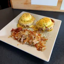 Egg-Loonadict (Eggs Benedict) in Price County